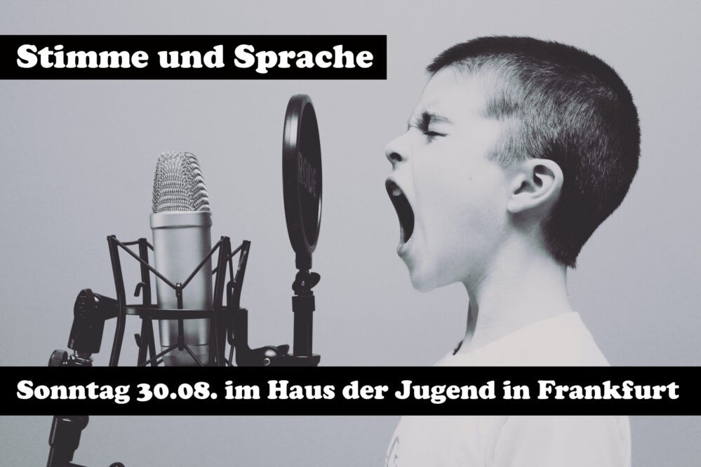 Stimme und Sprache - mit Mario Belon